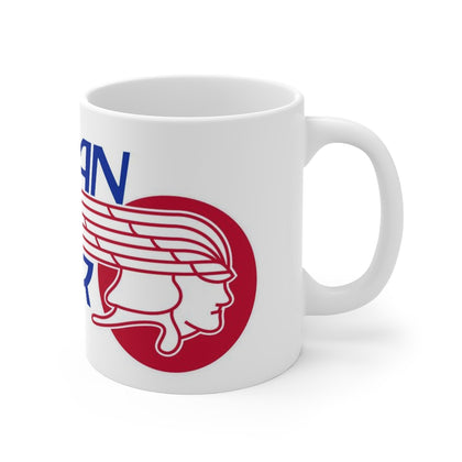 Spartan Manor Logo Wraparound, Ceramic Mug - Vintage Trailer Field Guide