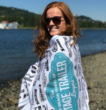 The Big Beach Towel of Vintage Trailer Logos - Vintage Trailer Field Guide