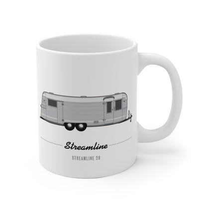 Streamline 28 (1959), Ceramic Mug - Vintage Trailer Field Guide