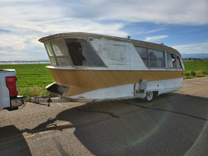 Third rare Holiday House Geographic discovered in Utah: The Audio Field Guide to Vintage Trailers' podcast interview with Casey Kielbasa.