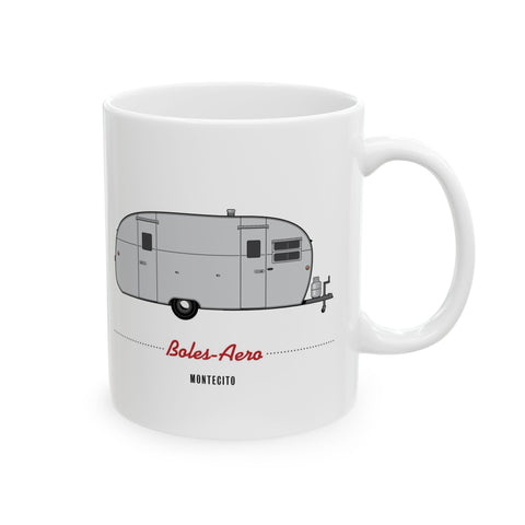 Boles Aero Montecito (1953), Ceramic Mug - Vintage Trailer Field Guide