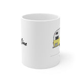 Bee Line 16' Self-Contained (1965), Ceramic Mug - Vintage Trailer Field Guide