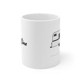 Bee Line 220-FTL (1972), Ceramic Mug - Vintage Trailer Field Guide