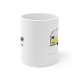 Bee Line Queen Bee (1963), Ceramic Mug - Vintage Trailer Field Guide