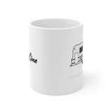 Bee Line Model 20 (1967), Ceramic Mug - Vintage Trailer Field Guide