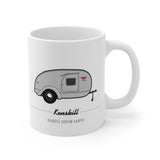 Kenskill Kustom Kamper (1947), Ceramic Mug - Vintage Trailer Field Guide