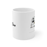 Bee Line 16RB (1969), Ceramic Mug - Vintage Trailer Field Guide
