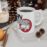 Spartan Logo Wraparound, Ceramic Mug
