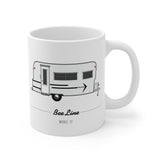 Bee Line Model 17 (1967), Ceramic Mug - Vintage Trailer Field Guide