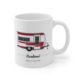 Cardinal Model 14 Love Bird (1970), Ceramic Mug - Vintage Trailer Field Guide
