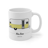Bee Line Queen Bee (1963), Ceramic Mug - Vintage Trailer Field Guide