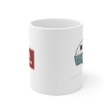 Aljoa Sportsman 16 (1953, Blue), Ceramic Mug