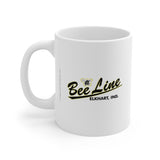 Bee Line Bumblebee (1960), Ceramic Mug - Vintage Trailer Field Guide
