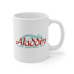 Aladdin Manufacturer Logo, Ceramic Mug - Vintage Trailer Field Guide