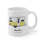 Bee Line 16' Self-Contained (1965), Ceramic Mug - Vintage Trailer Field Guide