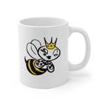 Bee Line Queen Bee character, Ceramic Mug - Vintage Trailer Field Guide