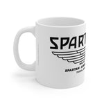 Spartanette Logo Wraparound, Ceramic Mug - Vintage Trailer Field Guide