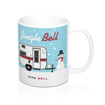 Jingle Bell / 1972 Bell, Ceramic Mug 11 oz - Vintage Trailer Field Guide