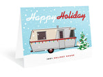 Vintage Trailer Holiday Greeting Cards (Pack of 6) - Vintage Trailer Field Guide