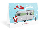 Vintage Trailer Holiday Greeting Cards (Pack of 6) - Vintage Trailer Field Guide