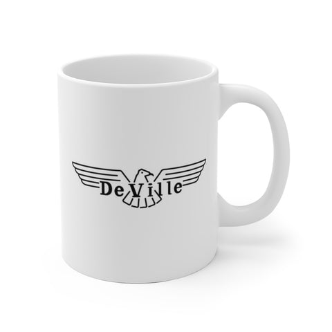 DeVille Trailer Logo, Ceramic Mug - Vintage Trailer Field Guide