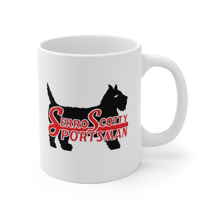 Serro Scotty Logo, Ceramic Mug - Vintage Trailer Field Guide