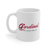 Cardinal Logo, Ceramic Mug - Vintage Trailer Field Guide